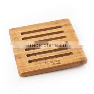 Promotion price bamboo heat resistant table pad made by bamboo board