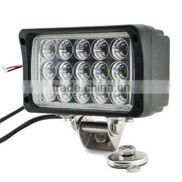 IP68 Waterpoof 9-32V 45w Led Working Light Truck Light Round 45W LED DRIVING LAMP photo-2