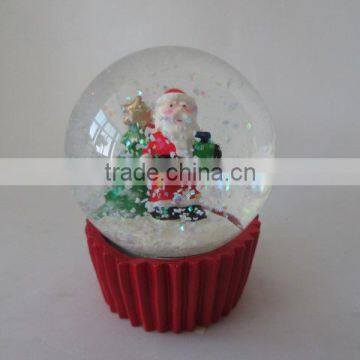 Crystal Balls Dollarma One Dollar Cheapest XMS Christamas Bear Deer Santa SnowFlake Glass 156118-15123 photo-3