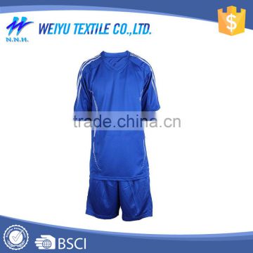 wholesale blank polyester custom soccer jersey for men