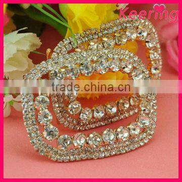 Wholesale special design shoe clip rhinestone shoe clip WSC-236