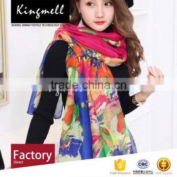 No MOQ Custom-made Digital Printing Scarves Shawls photo-2