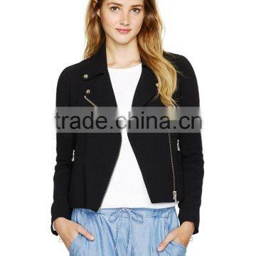Hot Sale Lady Short Style Fitted Classic City Jacket Custom for Sale photo-4