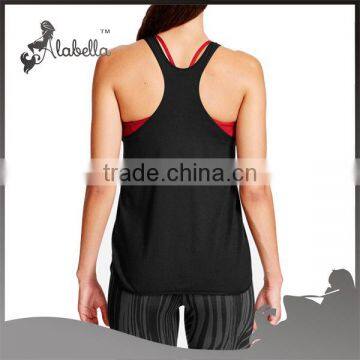 Breathable Compression Fabric for Solid Color Tank Top Blank Top Wholesale photo-2