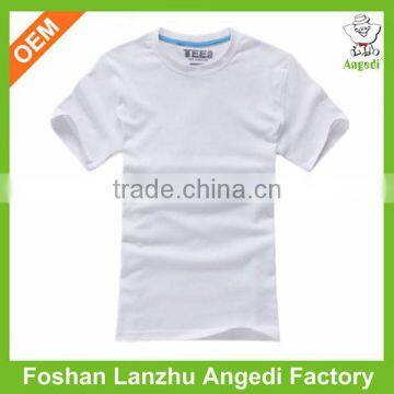 Plain white tshirts custom t shirt short sleeve simple design sport sweat t shirt for boy