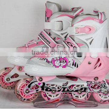 Single Flashing Sport Roller Speed Skate Shoes Prices photo-3