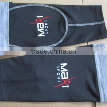 Kroad Compression Calf/Leg Sleeves with OEM, Silicon Gripper on Top, Flat Lock Stitching Seam