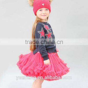 High Quality Baby Girls Fluffy Chiffon Pettiskirts Kids Tutu Skirts Children Short Pettiskirts photo-2