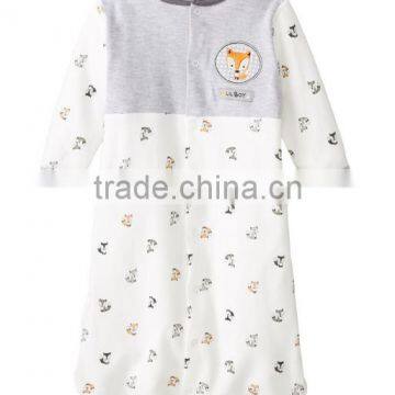 China Applique Wearable Cotton Baby Sleeping Sacks photo-2