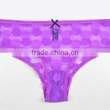 Anti-bacterial Fiber Soft Transparent Sexy Panties Lace Waist High Code Underwear Cueca Calcinhas Briefs Genuine Women Underwear photo-3