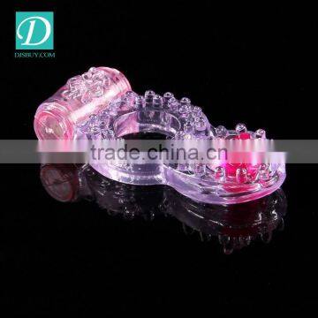 Vibrating Penis Rings Clit Dual Vibrating Cock Ring Stretchy Delay Penis Rings Sex Toys for Couple photo-6