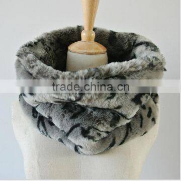 Imitation rabbit fur collar artificial wool warm scarf imitation fur collar manufacturers selling custom