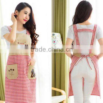 Home Long - Sleeved Home Outside the Custom - Made Cotton Gowns Adult Advertising Promotions Coffee Shop Manufacturers Wholesale photo-3