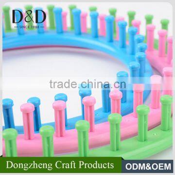High Quality Custom Size Plastic Wool DIY Tools Round Knitting Loom Set
