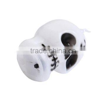 Plastic Halloween Party Decorations Silver Tone Skull LED Light photo-3