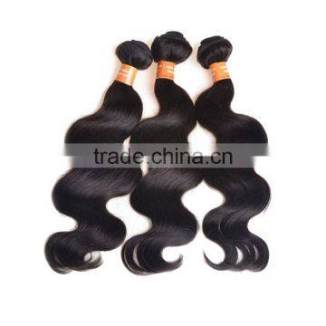 Wholesale Unprocessed Virgin Indian Human Hair Weaves Wavy Body Wave Raw Indian Hair Extensions