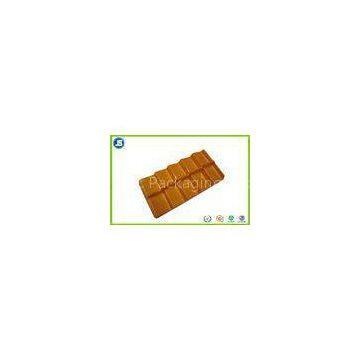 Customized Yellow PLA Blister Packaging Tray For Electronics , Plastic  Biscuit Box