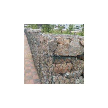 hexagonal box shaped gabion price/gabion factory