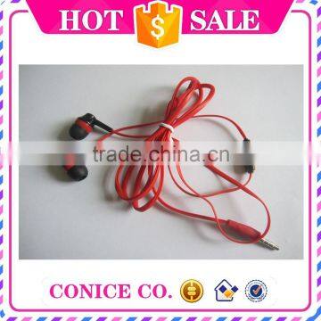 2015 Newest Mobile Phone Earphone Cheap in Ear Stereo Earphone With Mic Silicone Earphones photo-2