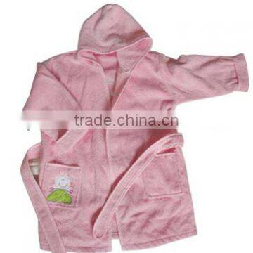 Children's Bath Robes, Fancy Kids Bathrobe, Microfiber Terry Bathrobe