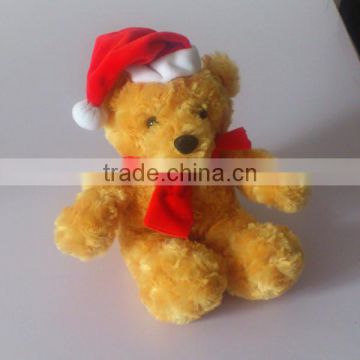 Hot sale stuffed bear christmas teddy bear plush toy