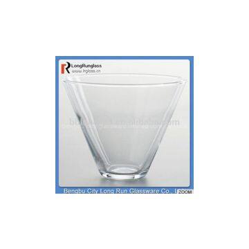 LongRun 12oz Special Design Stemless Martini Glasses Set of 4 Funny Glass Tumbler