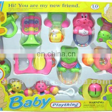 baby rattle, plastic baby hanging bell,export