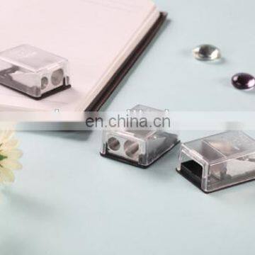 Aluminum Pencil Sharpener 2 Pcs,blades 4 Pcs,with Plastic Cover