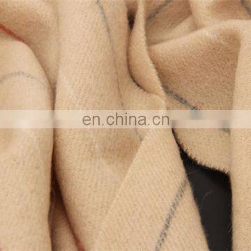 2016 Fashionable Autumn Winter Stripes Lambs Wool Scarf Men Women Long Tassel Infinity Wool Scarves Shawls photo-6