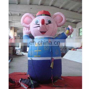 customized giant outdoor mascot/ Zodiac animal mouse inflatable for festival&event