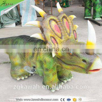 KAWAH Shopping Mall Animal Scooter Remote Control Dinosaur Electric Kiddie Car For Sale