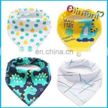 Organic baby bib cotton bandana drool bibs for drooling and teething