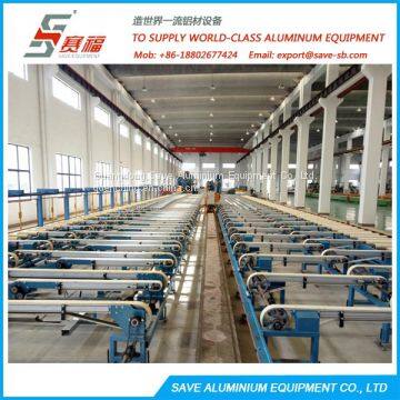 Aluminium Extrusion Profile Run Out Conveyor System