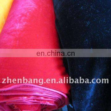 Velour Woolen Fabric Hot sell