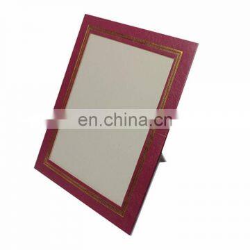 Cheap cardboard a4 certificate frame