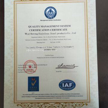 2018 Wudi Herong SS Dust Cap Camlock Quick Coupling Type DP photo-5