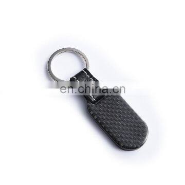 Custom Car Carbon Fiber Metal Keychain Wholesale photo-6