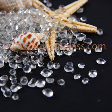 China Factory Swimming Pool Landscaping Decoration Crystal Glass Bead Aggregates