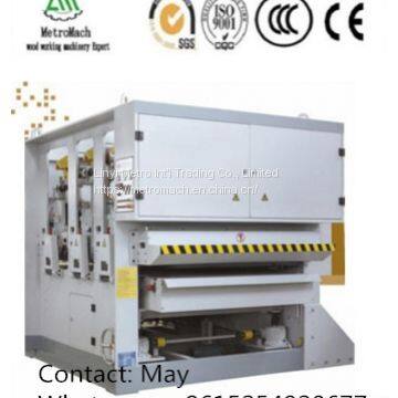 Woodworking Three Heads Heavy Duty Calibrate Sander Machine photo-2