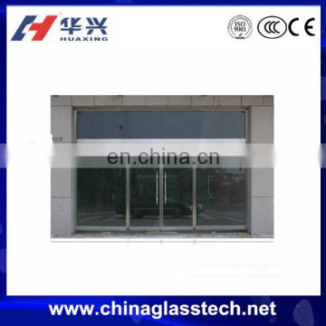 Thermal break aluminum 5mm+9A+6mm insulated glass panel garage door