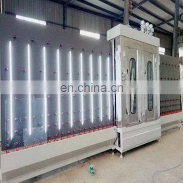 Building low-e glass washing and drying machine