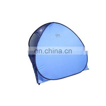 Single fast automatic big pop up folding blue tent for outdoor hunting