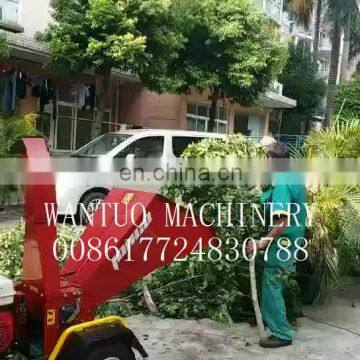 Easy operate crusher/Tree Branch Grinder/Trailer type branch grinding machine