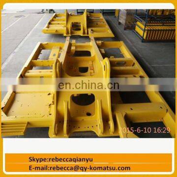 genuine excavator undercarriage parts pc350-8 track frame PC75,PC100,PC220,PC240,PC300,PC350,PC400,PC450