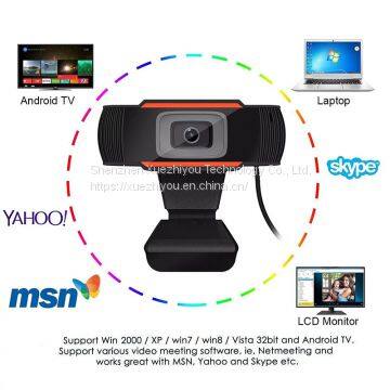 USB Plug and Play Adjustable Webcam Autofocus Webcams With Microphone for Laptop Online Studying photo-4