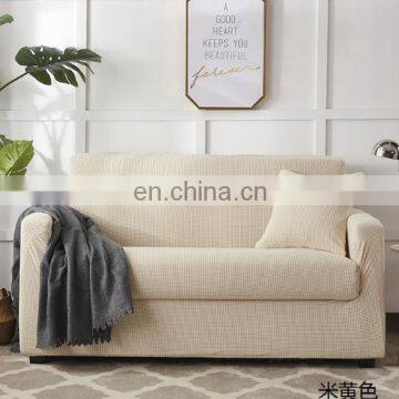Amazon Supplier Slipcover Sofa Cover Check Pattern Pure Color Stretch Sofa Cover photo-4