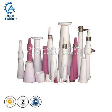 Paper Mill Equipments White Alumina Porcelain Ceramic Sandblast Spray Nozzle