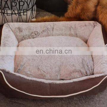 Durable Pet Bed Machine Washable Medium Dog Bed Comfortable Plush Puppy Pet Sofa photo-7