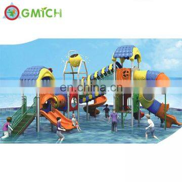 Factory Price JMQ-G128A Swimming Pool Structure Plastic Slide for Kids photo-3