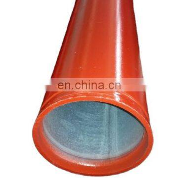 Coated Welded steel fire fighting system pipe for water irrigation